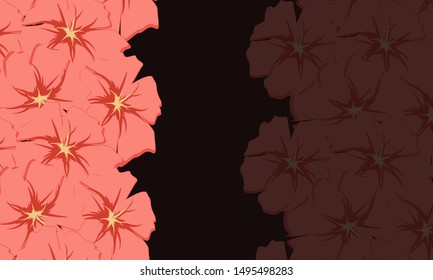 elegance giant flower theme background