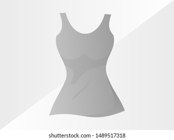 elegance of gray tanktop for sleep tonight