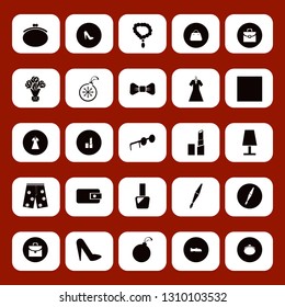 elegance icon set with sunglasses, briefcase and rose bouquet vector illustration