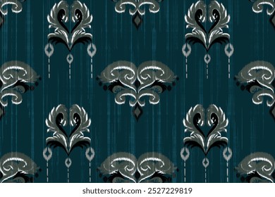 Elegance ikat fabric pattern, fabric ikat design pattern creating motif, ikat abstract ethnic,Aztec geometric art, print design for upholstery,clothing,apparel, carpet,wallpaper, wrapping, fabric 