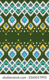 The elegance of Ikat lies in its vibrant colors and intricate designs, blending heritage with modern sophistication for a timeless aesthetic