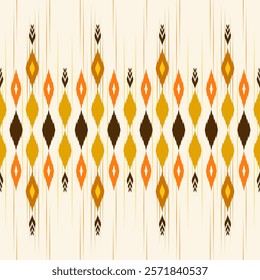 The elegance of Ikat lies in its vibrant colors and intricate designs, blending heritage with modern sophistication for a timeless aesthetic