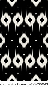 The elegance of Ikat lies in its vibrant colors and intricate designs, blending heritage with modern sophistication for a timeless aesthetic.