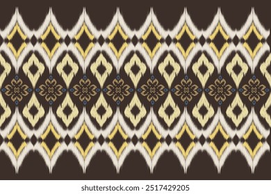 Elegância ikat padrão, tecido ikat padrão de design criando motivo, ikat abstrato étnico, arte geométrica asteca, design de impressão para ricupholstery, roupas, vestuário, tapete, papel de parede, envoltório, textura de tecido 
