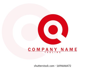 Elegancia Letra inicial Tipo Q Símbolo de logotipo Icono
