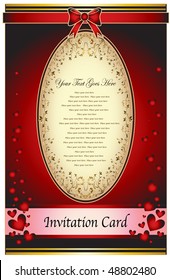 Elegance Invitation card