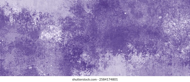 The Elegance of a Light and Dark Purple Contrast in a Stippled Abstract Pattern
