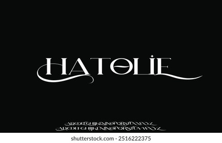 Elegance Luxury wedding alphabet font. Typography elegant classic lettering serif fonts decorative vintage retro for logo.