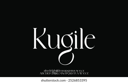 Elegance Luxury wedding alphabet font. Typography elegant classic lettering serif fonts decorative vintage retro for logo.