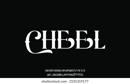 Elegance Luxury wedding alphabet font. Typography elegant classic lettering serif fonts decorative vintage retro for logo.
