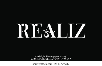 Elegance Luxury wedding alphabet font. Typography elegant classic lettering serif fonts decorative vintage retro for logo.