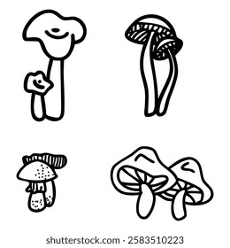 the elegance of mushrooms in representing environmental balance
gives a minimalist impression but is full of meaning in supporting conservation.