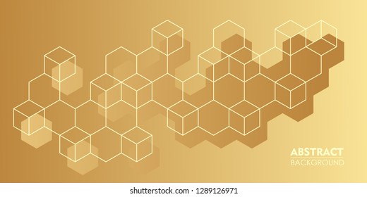 Elegance pattern abstract honey color background for parallax effect scrolling landing page.