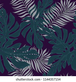 Elegance pattern with flowers and leaf.Floral vector illustration.
