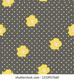 Elegance pattern with flowers and leaf.Floral vector illustration.