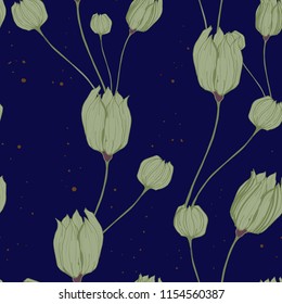 Elegance pattern with flowers and leaf.Floral vector illustration.