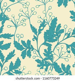 Elegance pattern with flowers and leaf.Floral vector illustration.