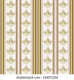 Elegance retro wallpaper seamless