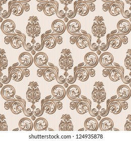Elegance retro wallpaper seamless