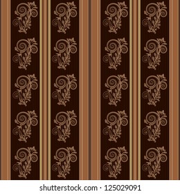 Elegance retro wallpaper seamless