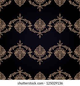 Elegance retro wallpaper seamless