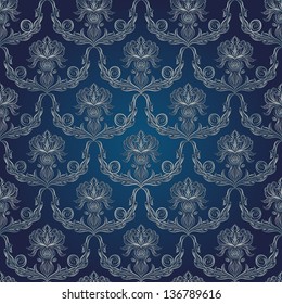 Elegance retro wallpaper seamless