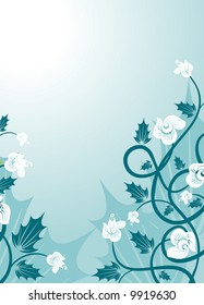 Elegance Revival floral background