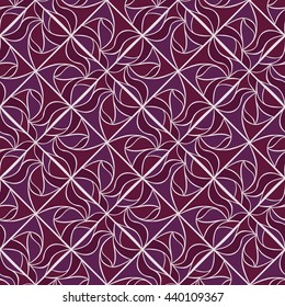 Elegance rhombus background. Seamless pattern. Vector.