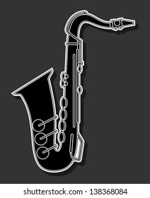 Elegance saxophone