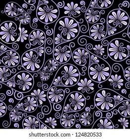 Elegance seamless floral pattern