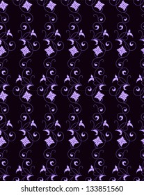 Elegance seamless floral pattern