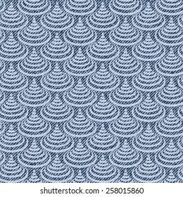 Elegance seamless pattern with denim jeans background