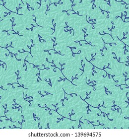 Elegance Seamless pattern with flowers, vector floral illustration in vintage style