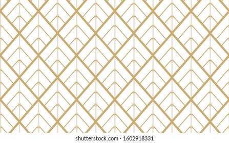 Elegance seamless pattern with golden diamond