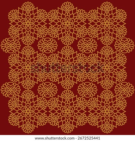 the elegance of Thai heritage through hand-drawn seamless patterns. Every element can be ungrouped.
