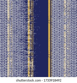 Elegance  and trendy authentic ottoman style carpet, rug, flooring pattern seamless design in vector . Abstract retro texture. Ornament Print. Fabric, Cloth, Scarf, Wallpaper, Wrapping
