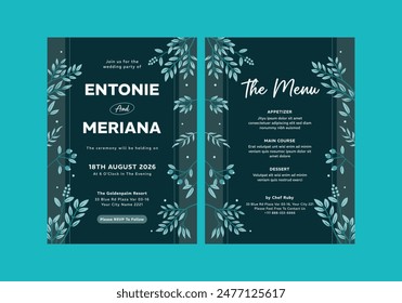 Elegance Wedding Invitation Template**_ is clean, modern, simply style, and moreover it’s friendly use. It’s Quick And Easy to use to save your time.