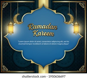 Elegand Ramadan Kareem islamic Background