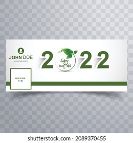 Elegant 2022 text happy new year holiday cover background