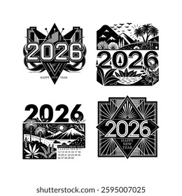 Elegant 2026 New Year Designs