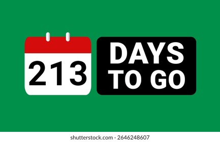 elegant 213 days to go board