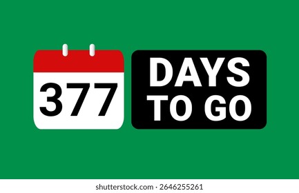 elegant 377 days to go board