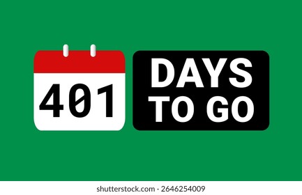 elegant 401 days to go board