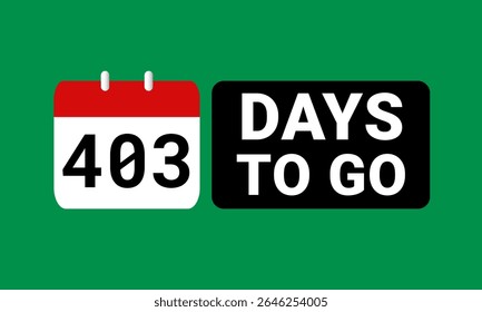 elegant 403 days to go board