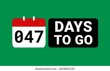 elegant 47 days to go board