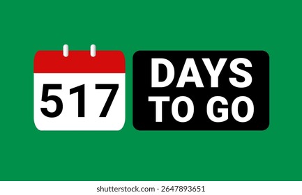 elegant 517 days to go board