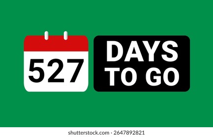 elegant 527 days to go board