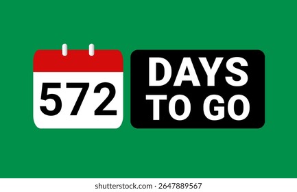 elegant 572 days to go board