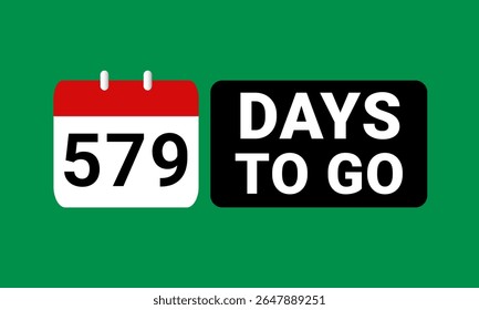 elegant 579 days to go board