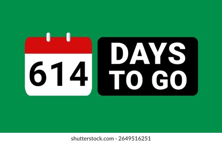 elegant 614 days to go board